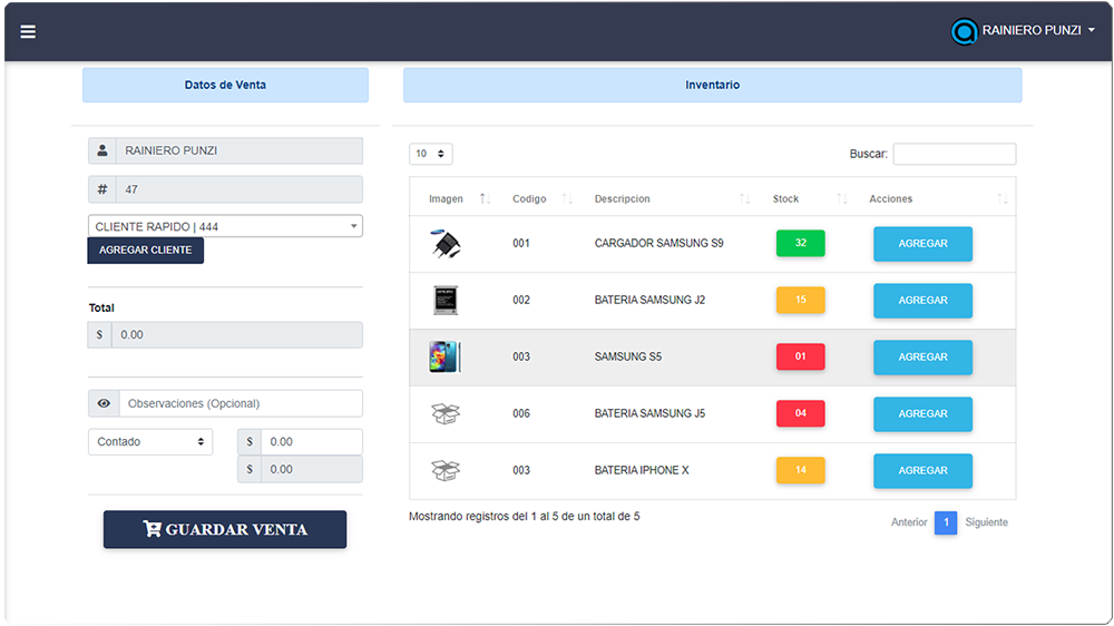 Ventas en Xpertech